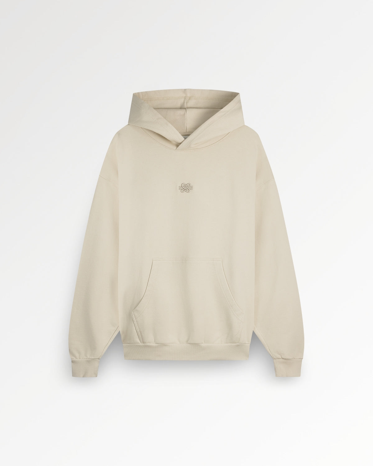 Hoodie Boxy Embroidered Peyote