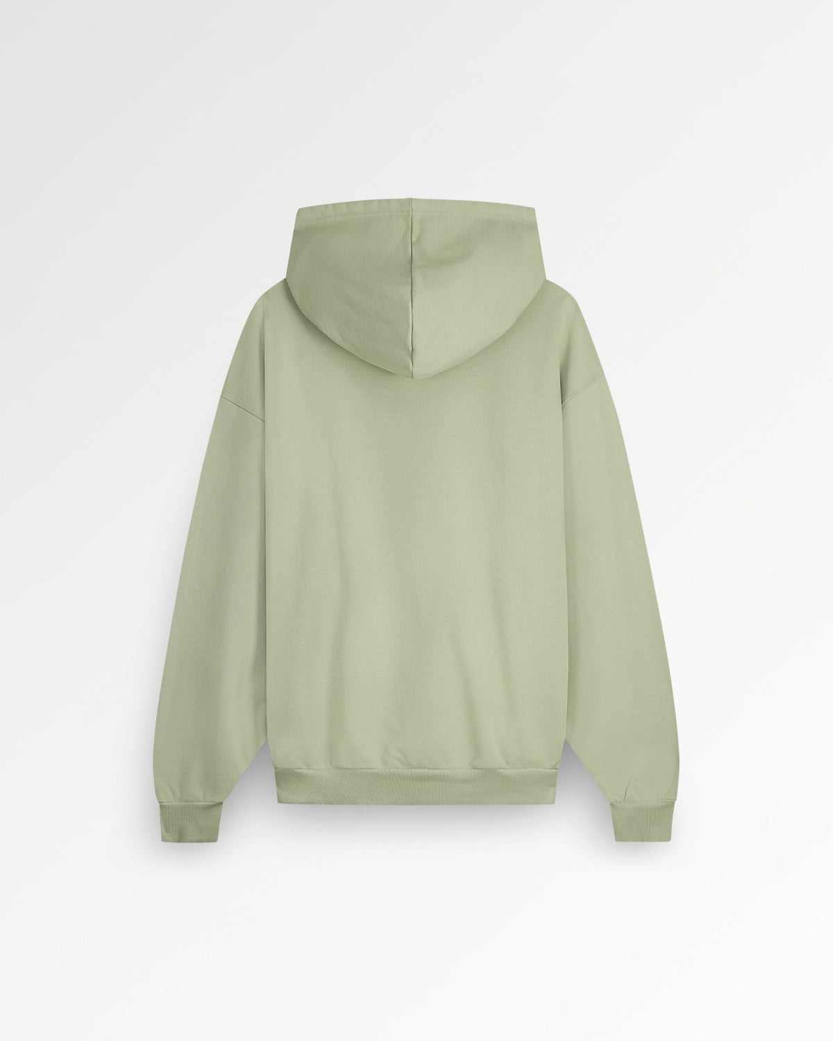 Hoodie Boxy Embroidered Tea