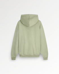 Hoodie Boxy Embroidered Tea