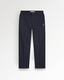 Coach Pants Pinstripe Maritime Blue