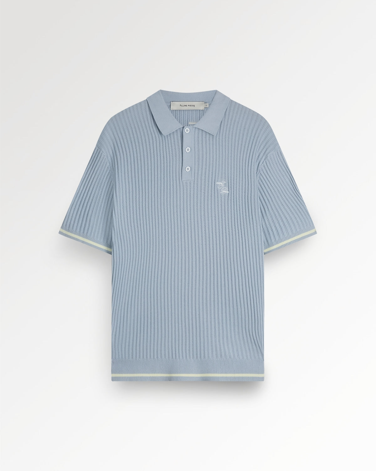 Fine Knit Polo Skyway