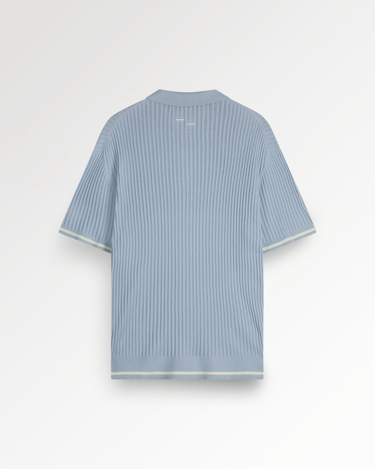 Fine Knit Polo Skyway