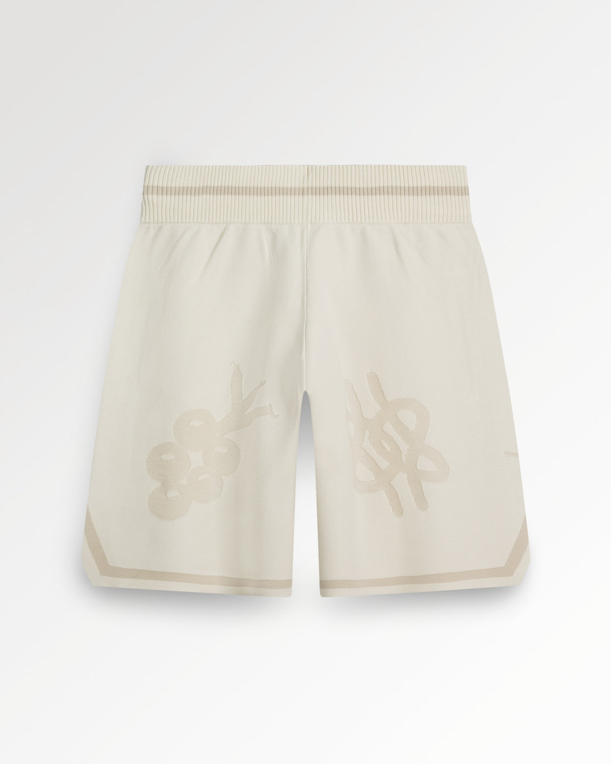 Knit Shorts Breaking Bread Antique White
