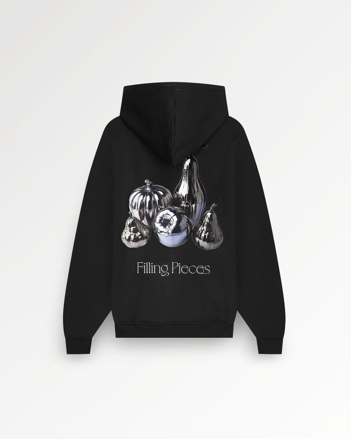 Zip Hoodie Chrome Fruit Black
