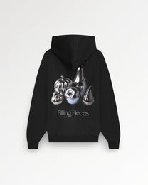 Zip Hoodie Chrome Fruit Black