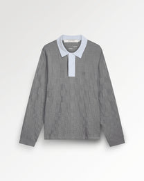 Knit Shirt Rugby Grey