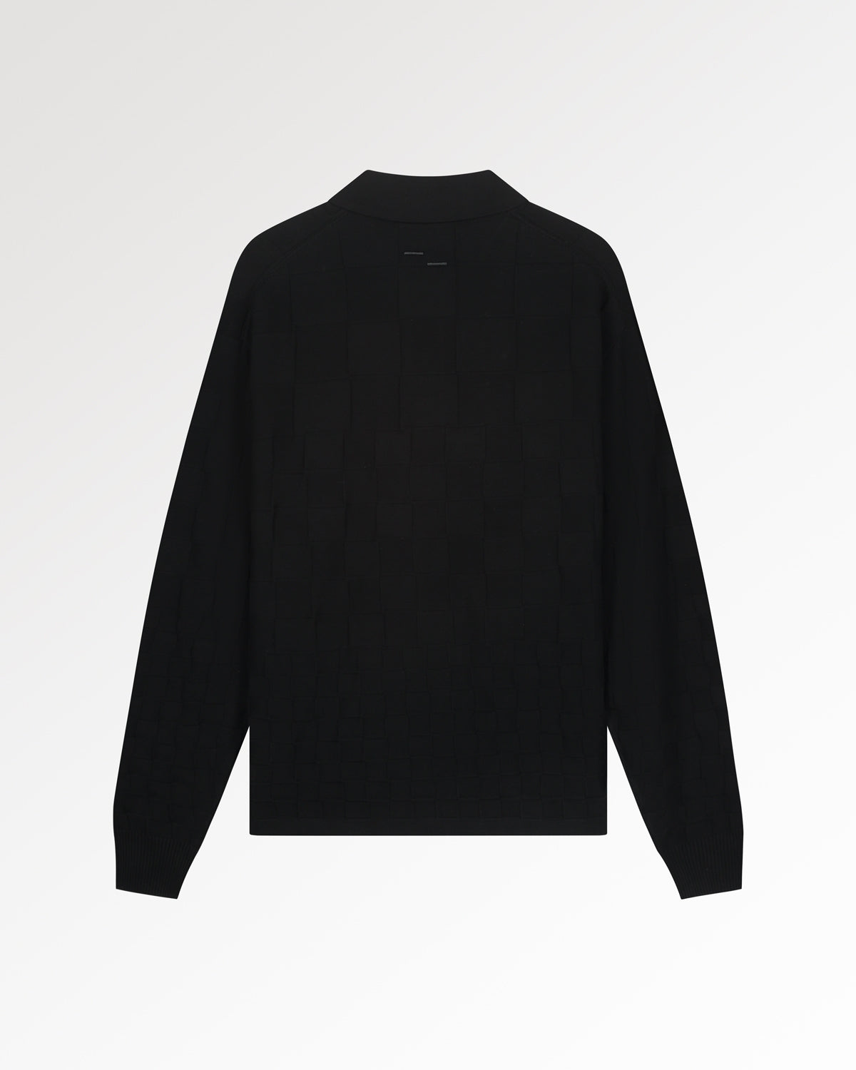 Knit Shirt Rugby Black
