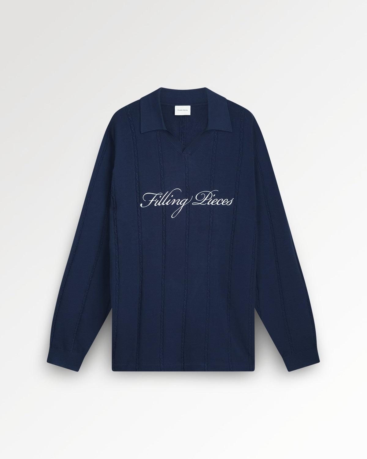 Knit Football Jersey Navy