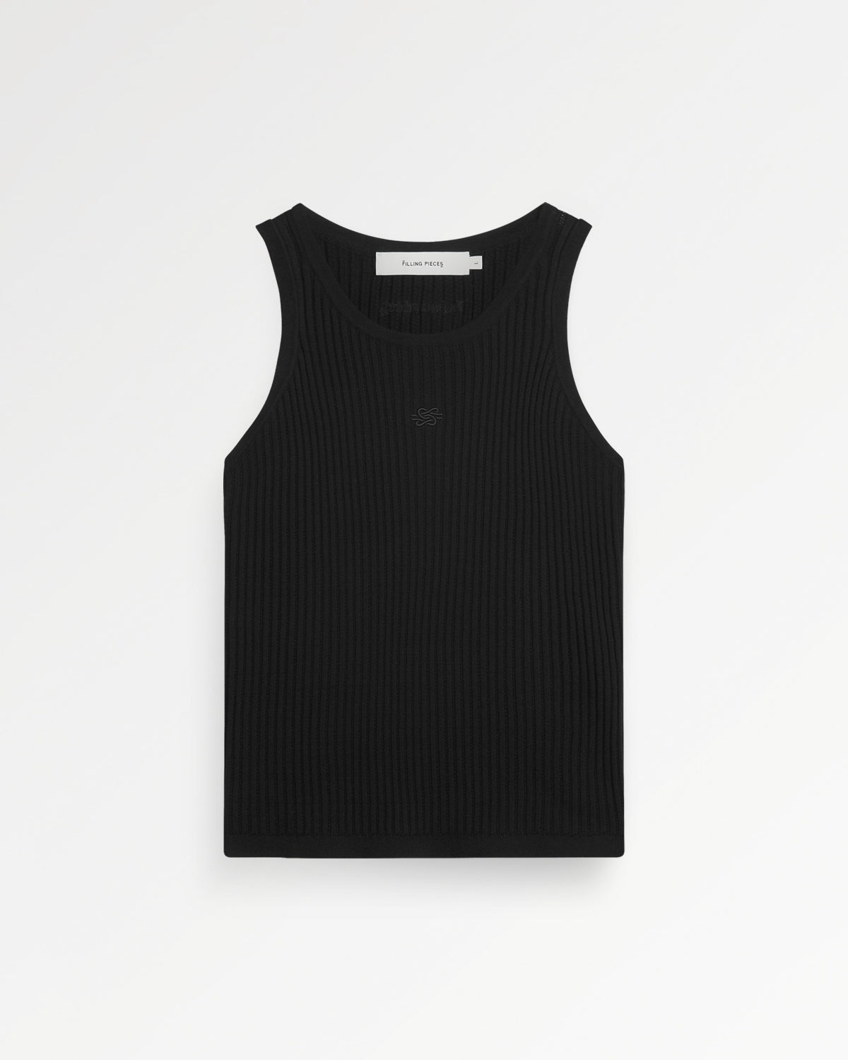 Knit Tank Top Black