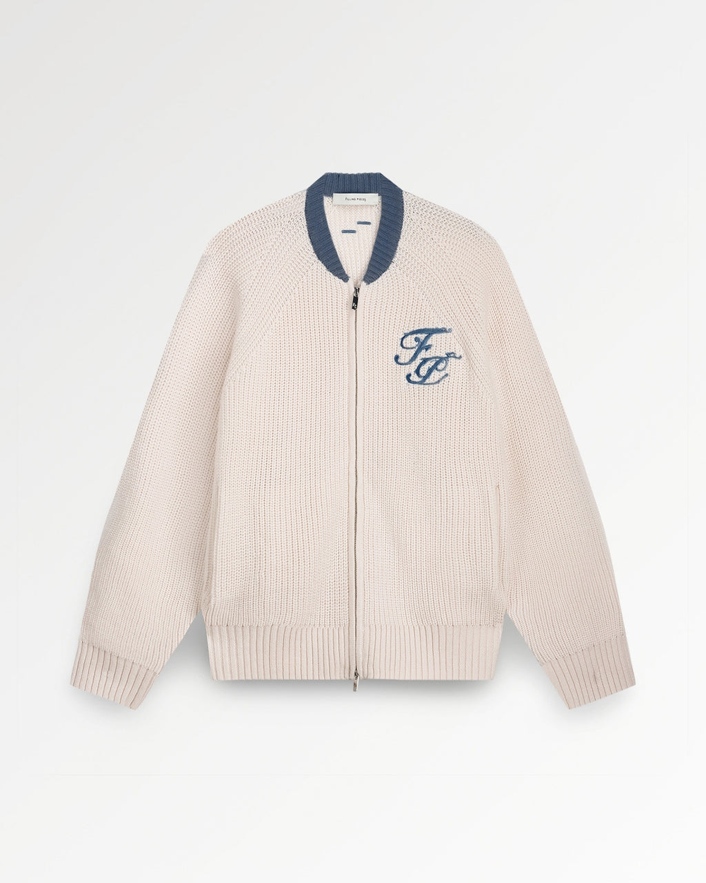Zip Knit Classic Antique White