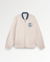Zip Knit Classic Antique White