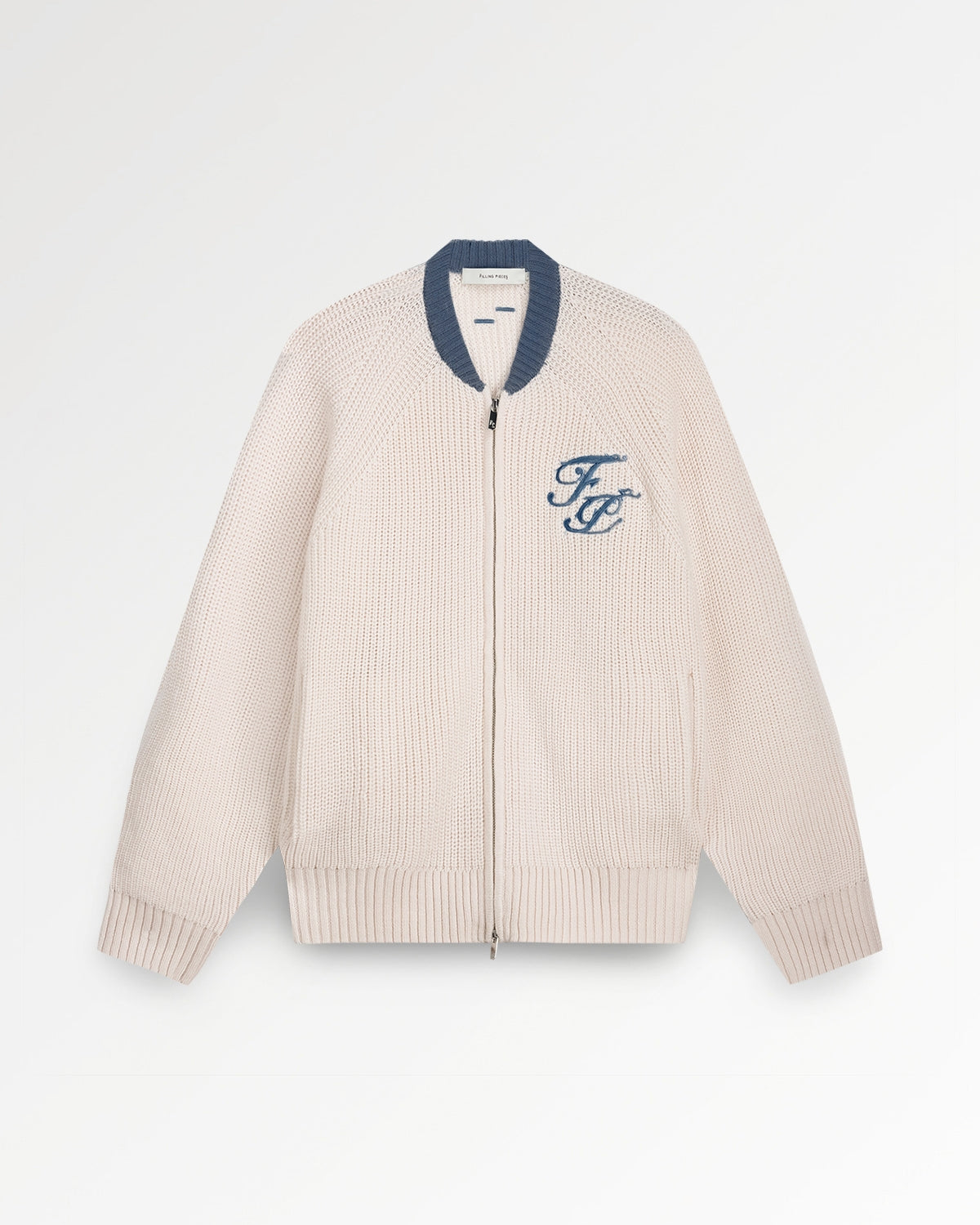 Zip Knit Classic Antique White