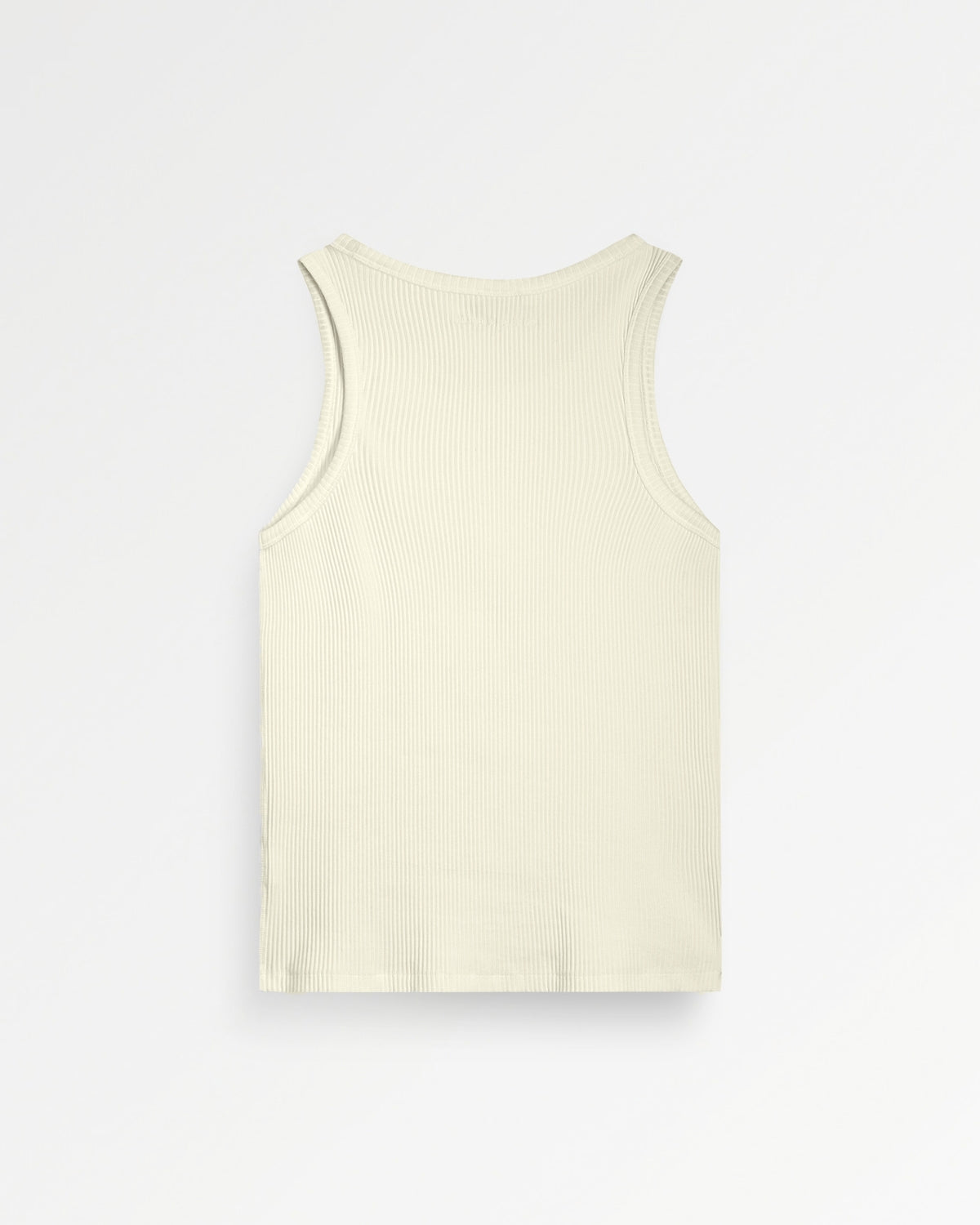 Tank Top Ribbed Antique White