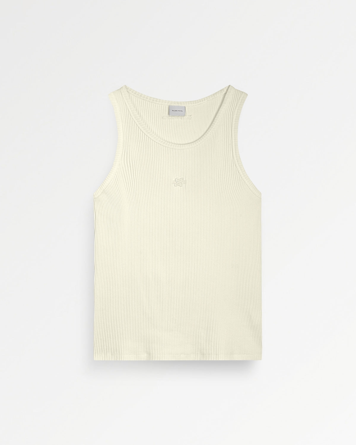 Tank Top Ribbed Antique White