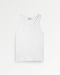 Tank Top Ribbed White