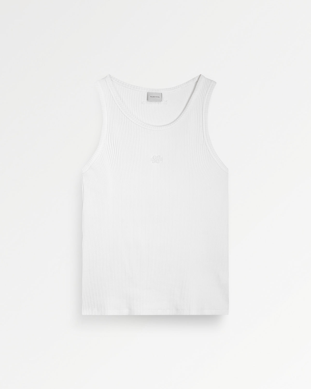 Tank Top Ribbed White