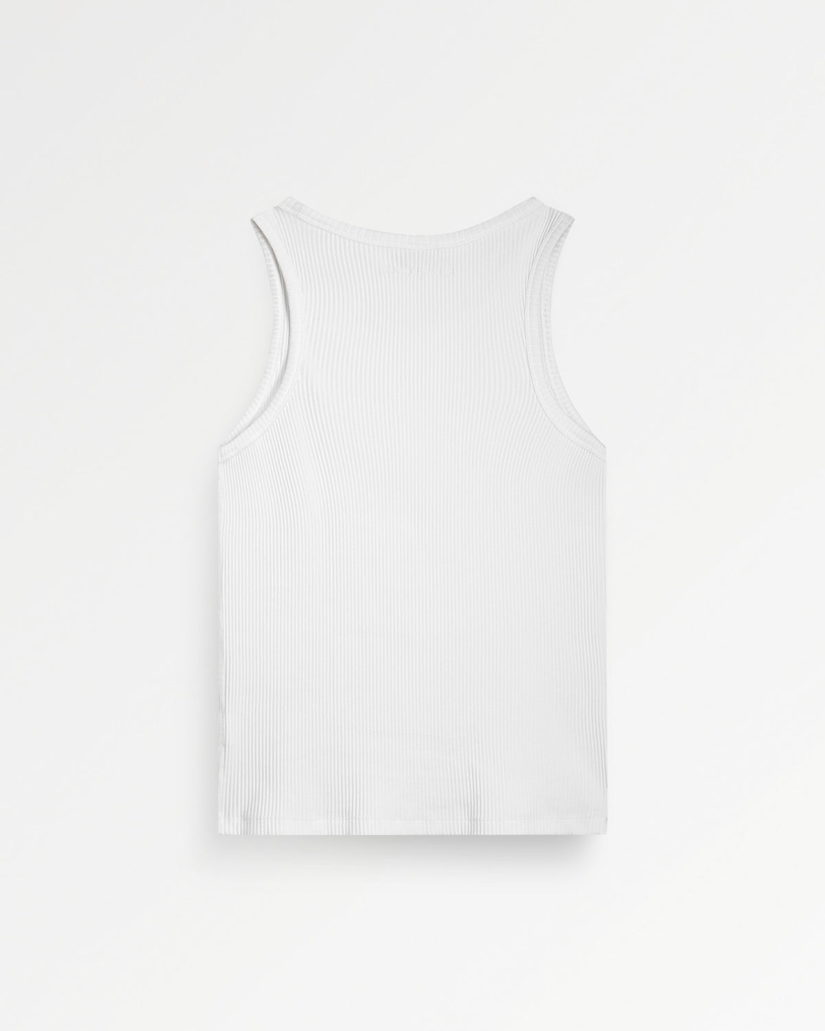 Tank Top Ribbed White