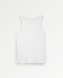 Tank Top Ribbed White
