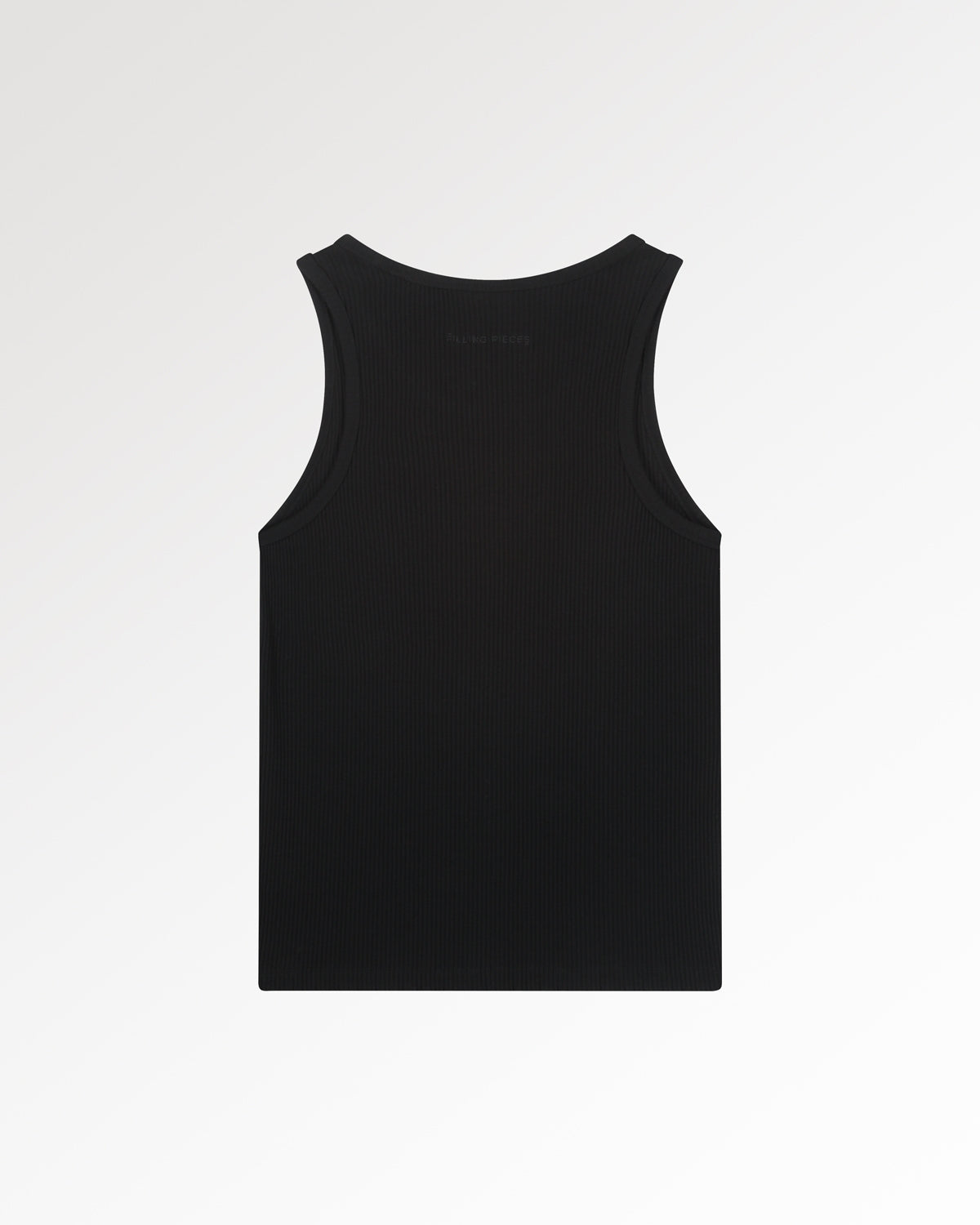 Tank Top Ribbed Black