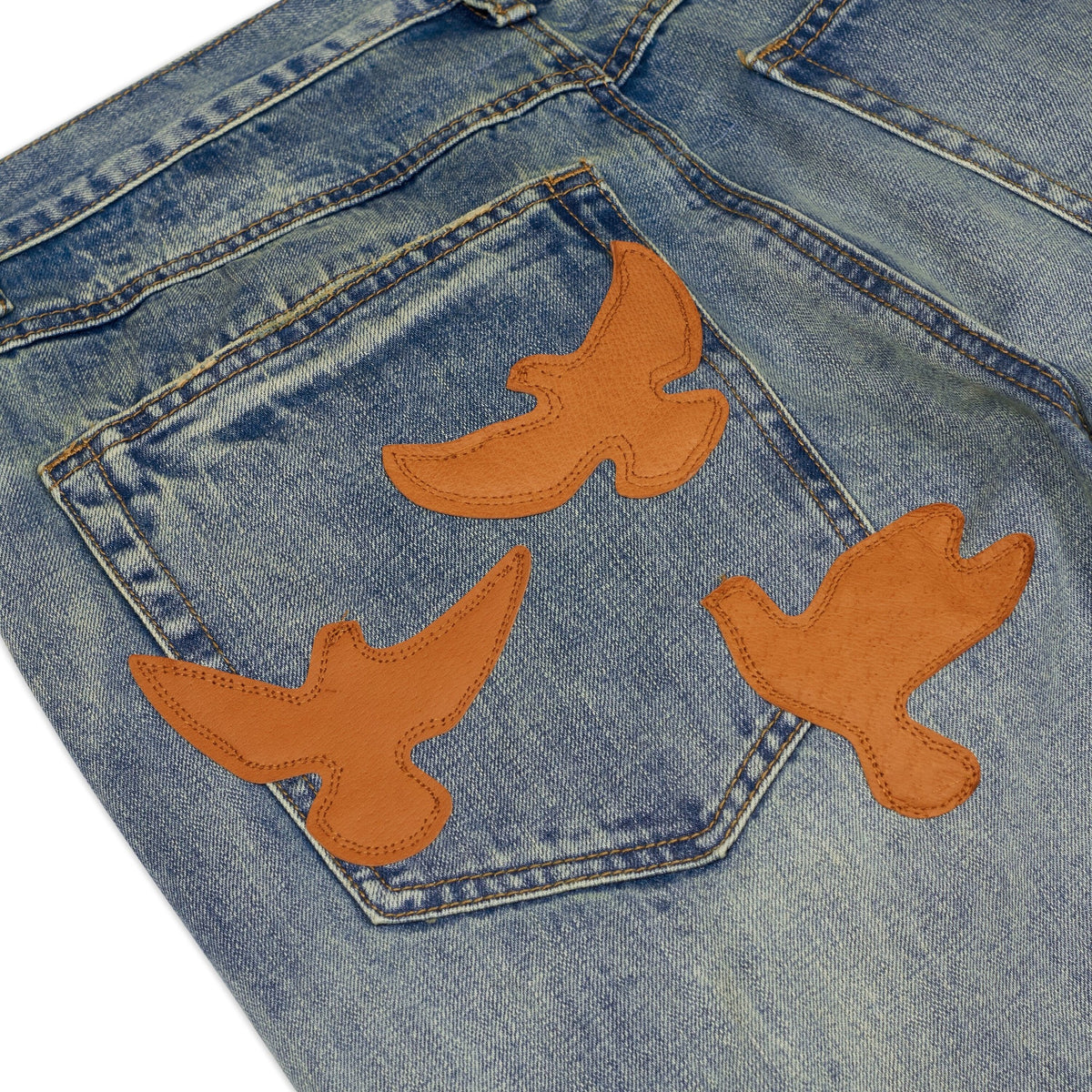 Doves Denim Jeans-MUD WASH