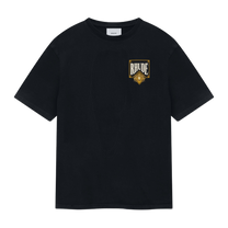 RHUDE PLAYING CARD TEE VINTAGE BLACK YELLOW