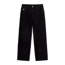 Washed Doves Denim-Black