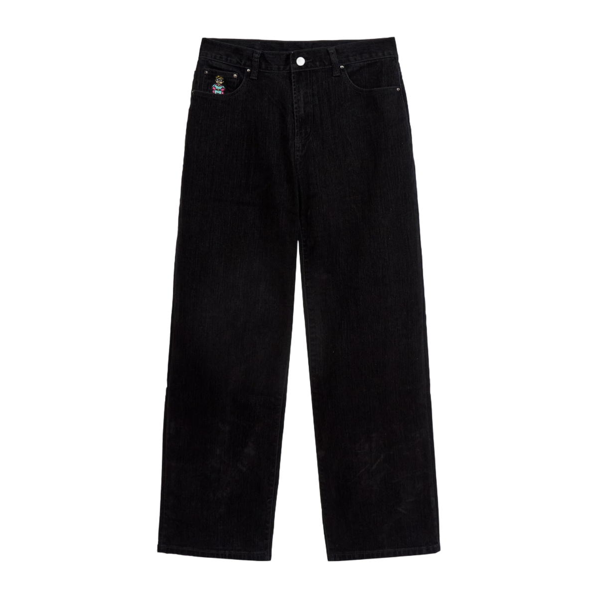Washed Doves Denim-Black
