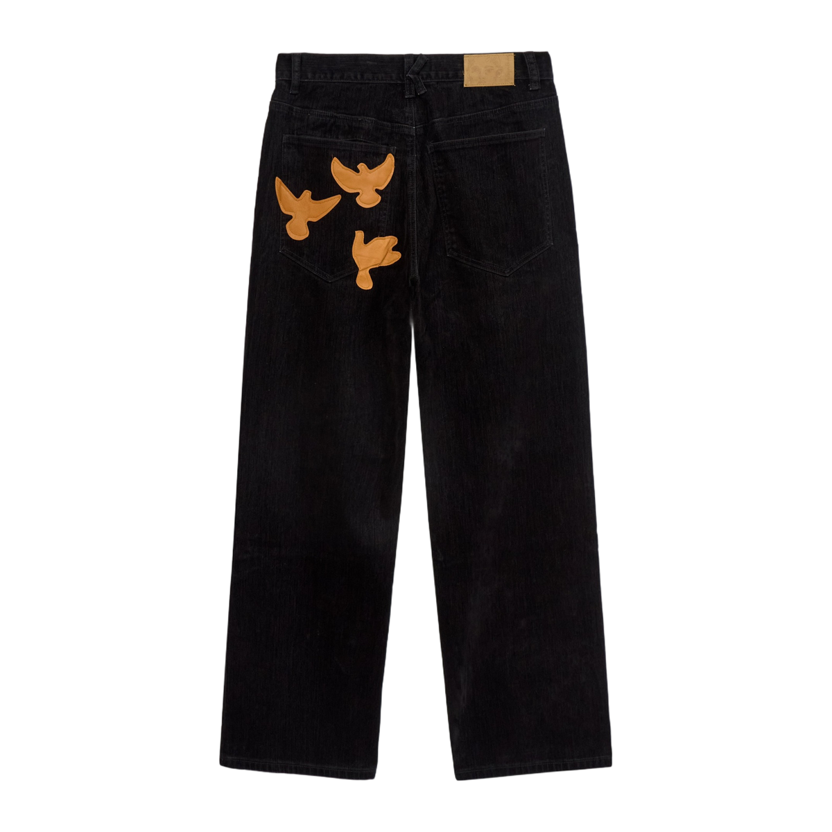 Washed Doves Denim-Black