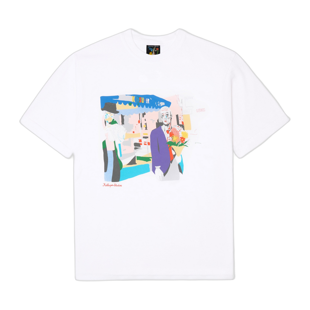 Luncheonette Tee White