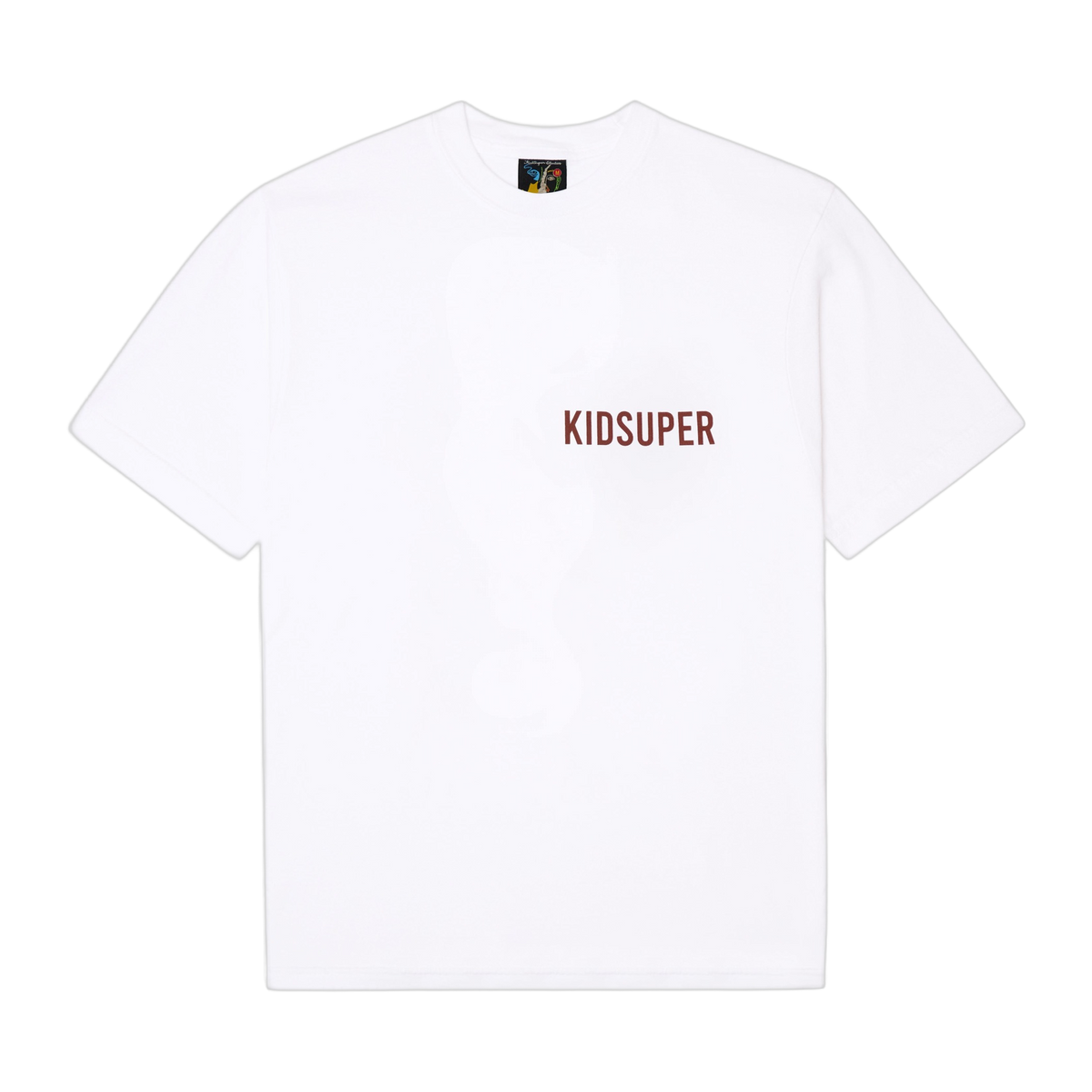 Abstract Lines Tee White