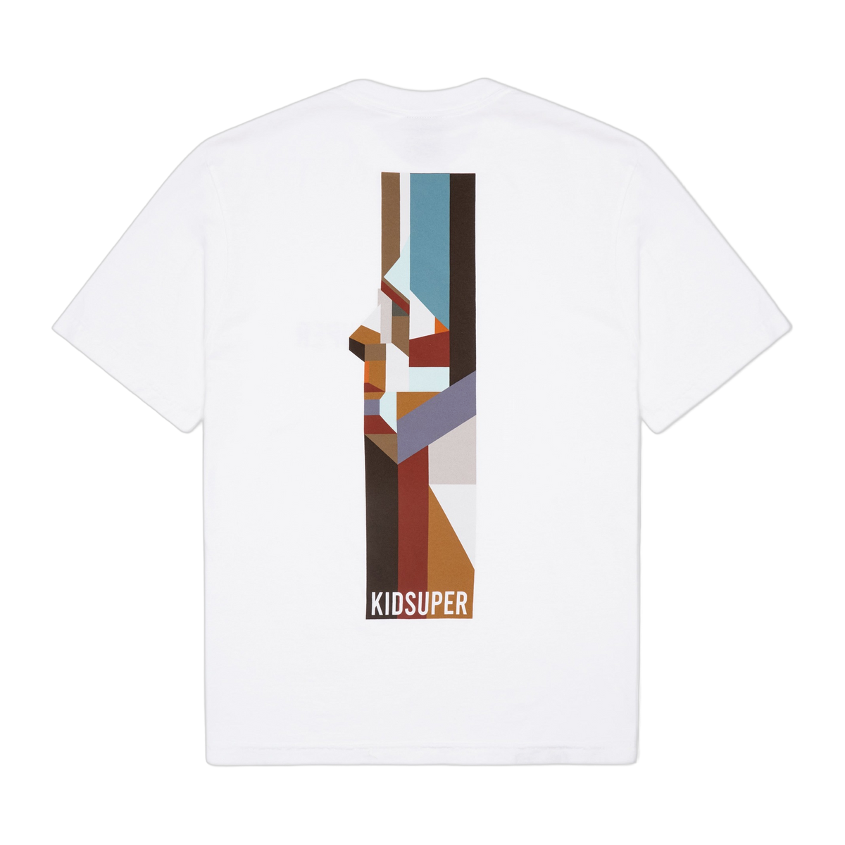 Abstract Lines Tee White