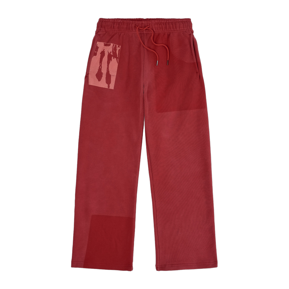 Sun faded sweats-red