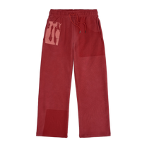 Sun faded sweats-red