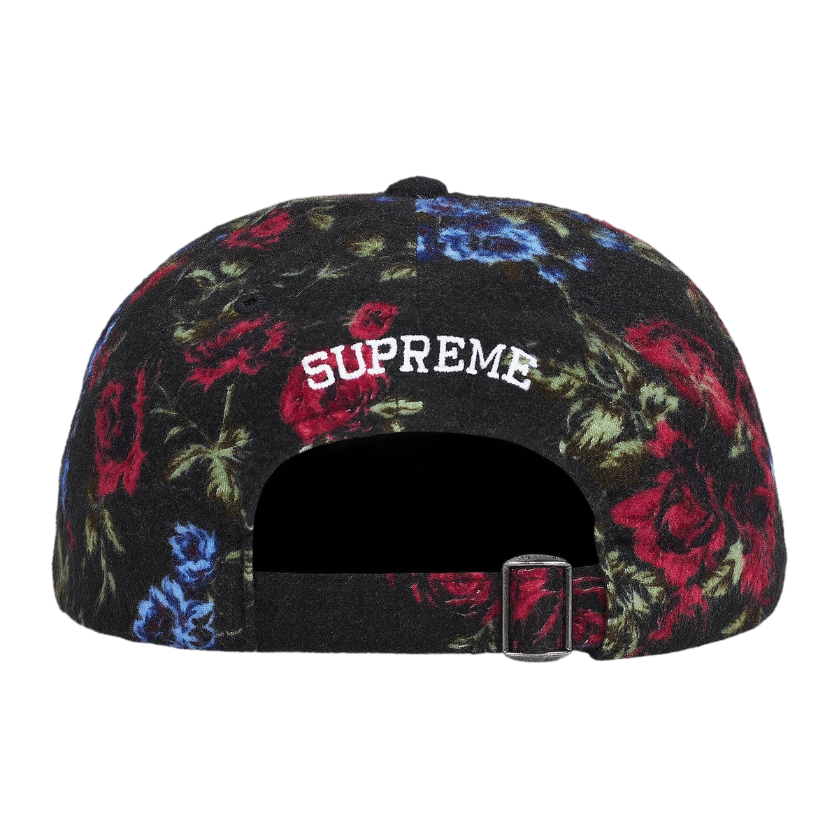 Supreme Floral Flannel 6-Panel 'Black' · kolab