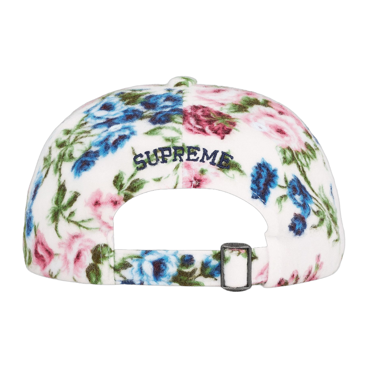 Supreme Floral Flannel 6-Panel 'White' · kolab