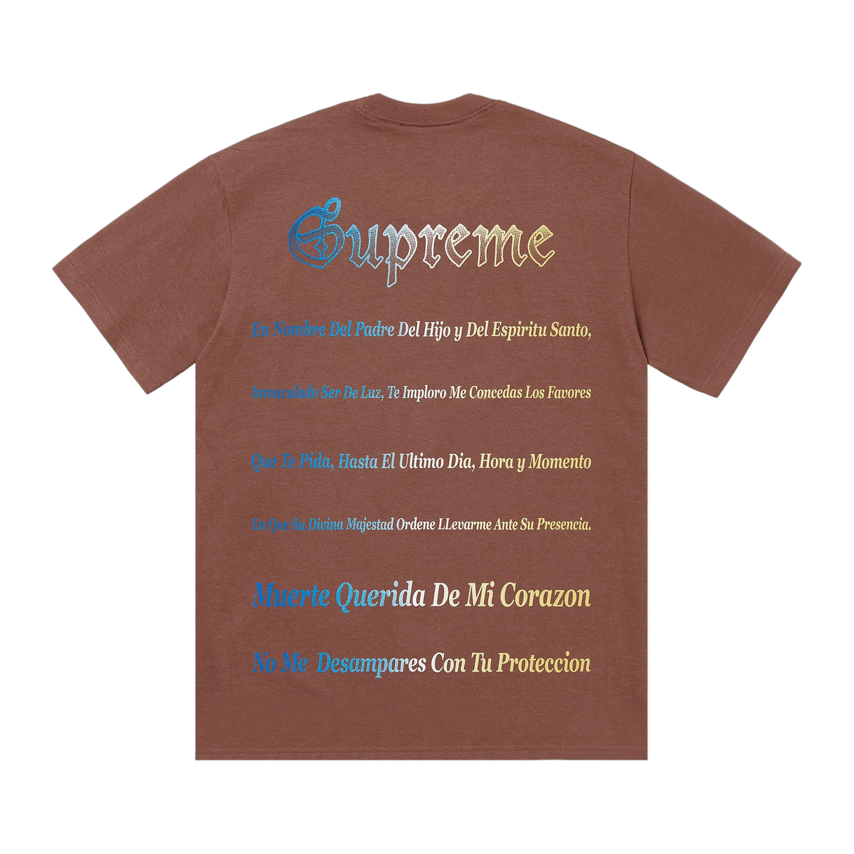 Supreme Grim Reaper Tee Brown · kolab