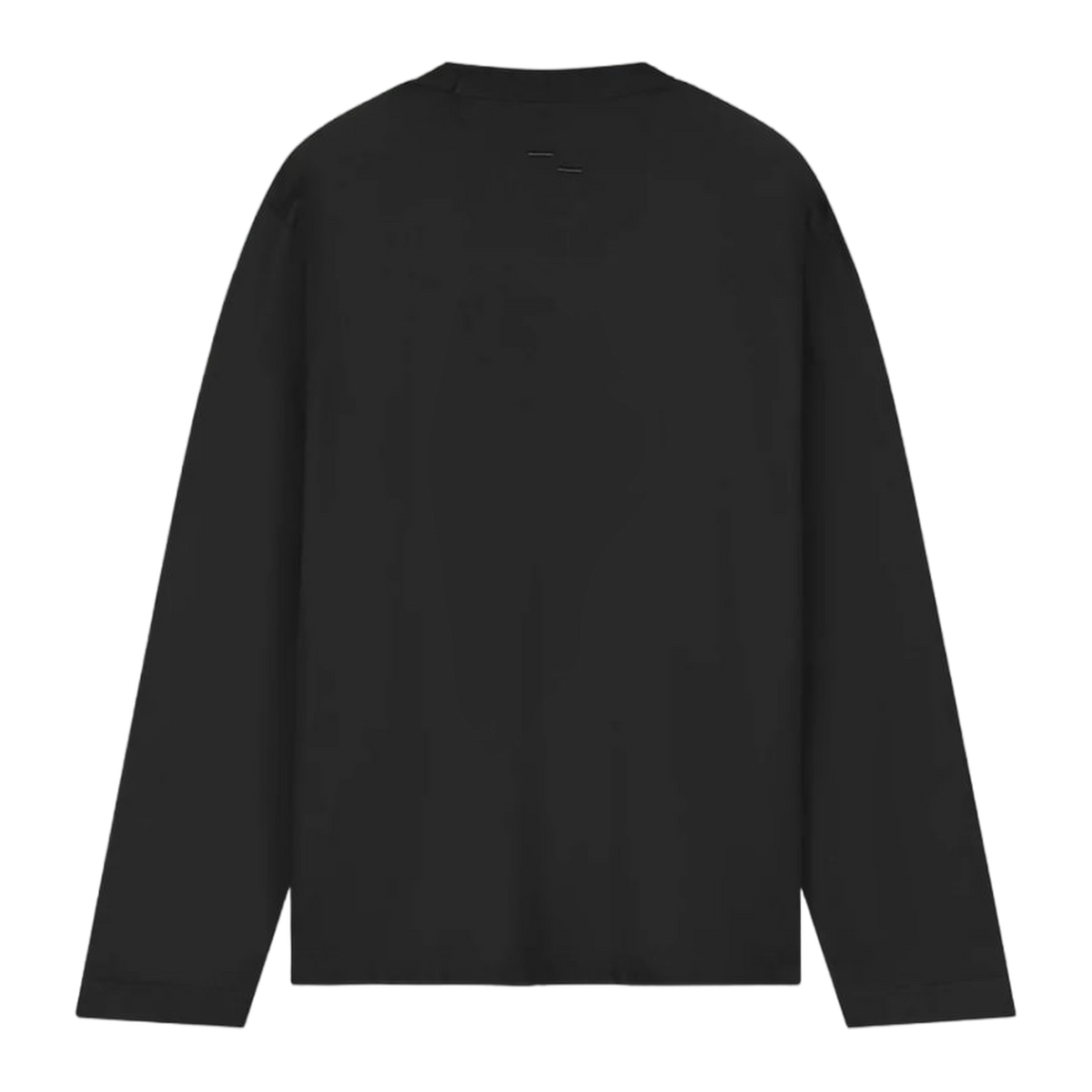 Longsleeve Boxy Embroidered Black