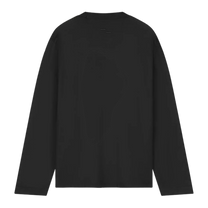 Longsleeve Boxy Embroidered Black