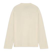 Longsleeve Boxy Embroidered Antique White