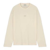Longsleeve Boxy Embroidered Antique White