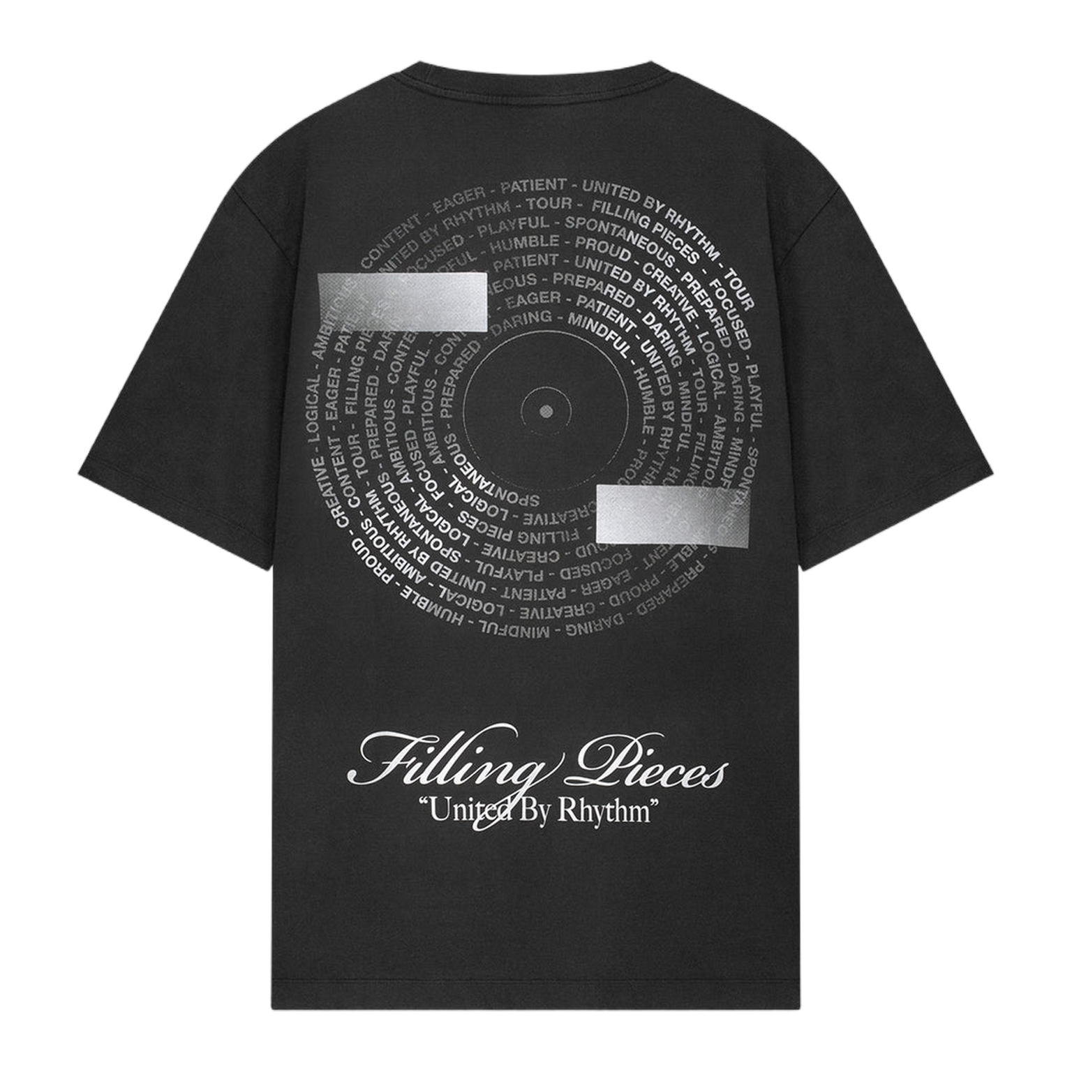 T-shirt Vinyl Vintage Black