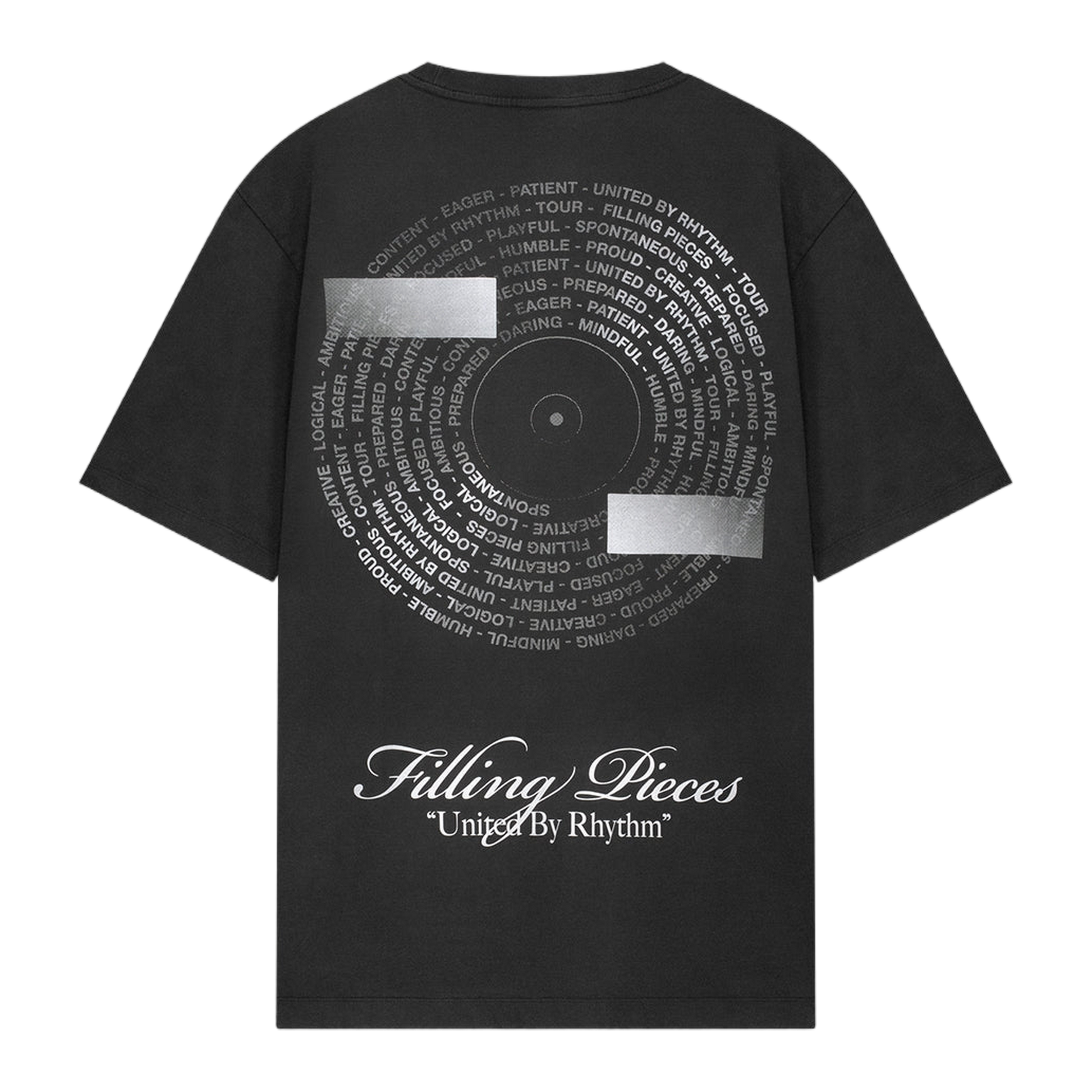 T-shirt Vinyl Vintage Black