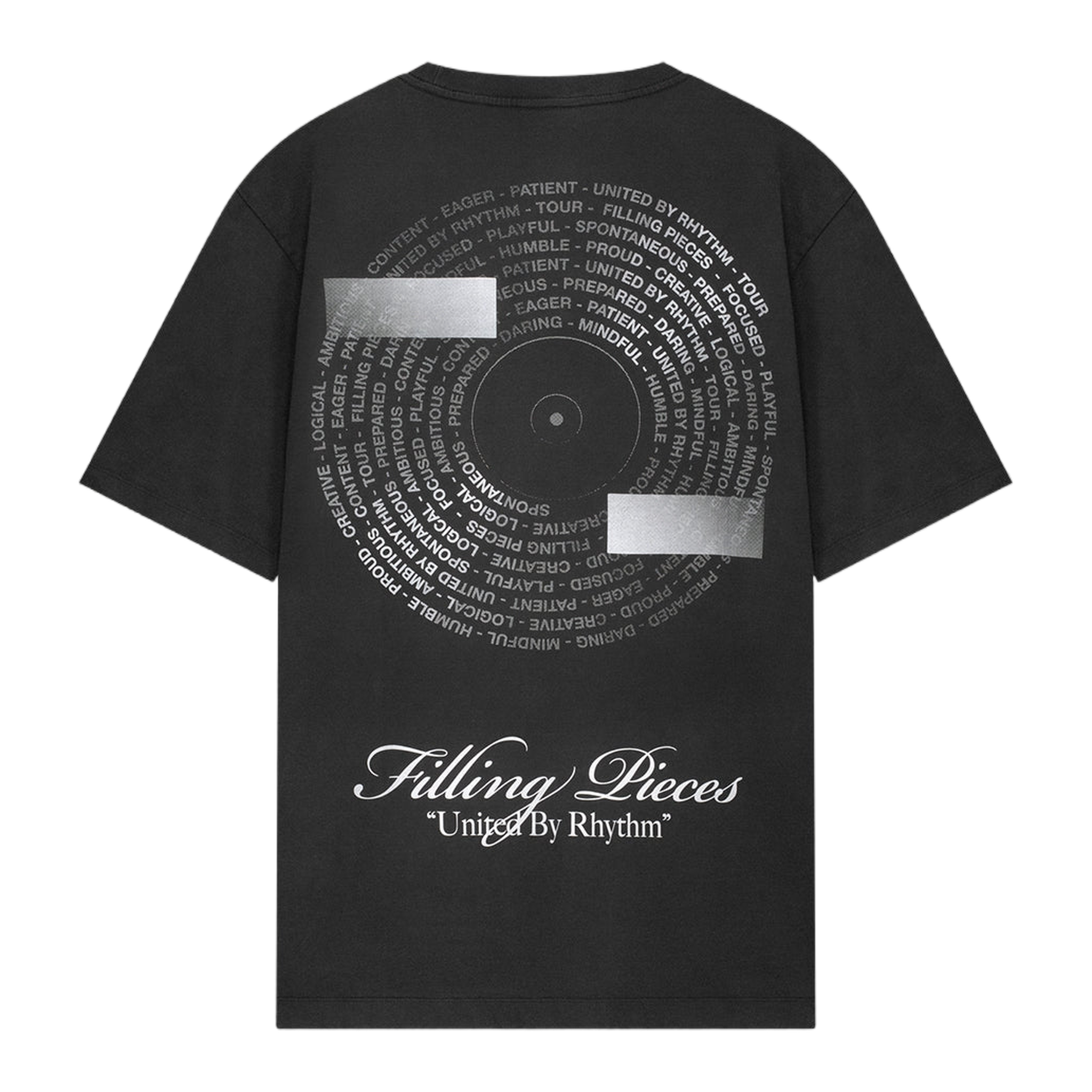 T-shirt Vinyl Vintage Black