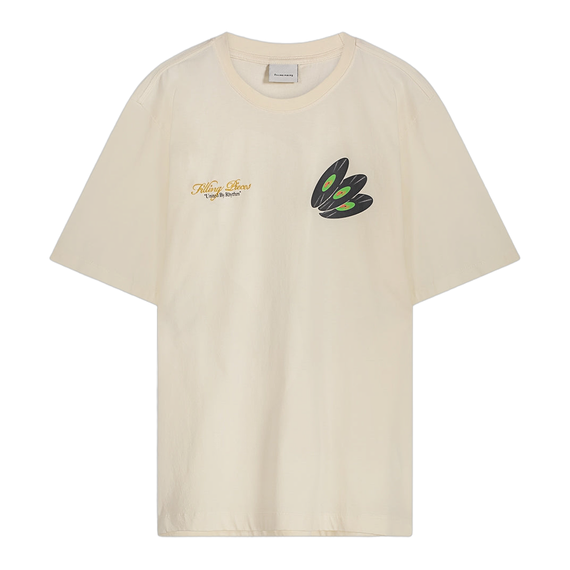 T-shirt DJ Antique White