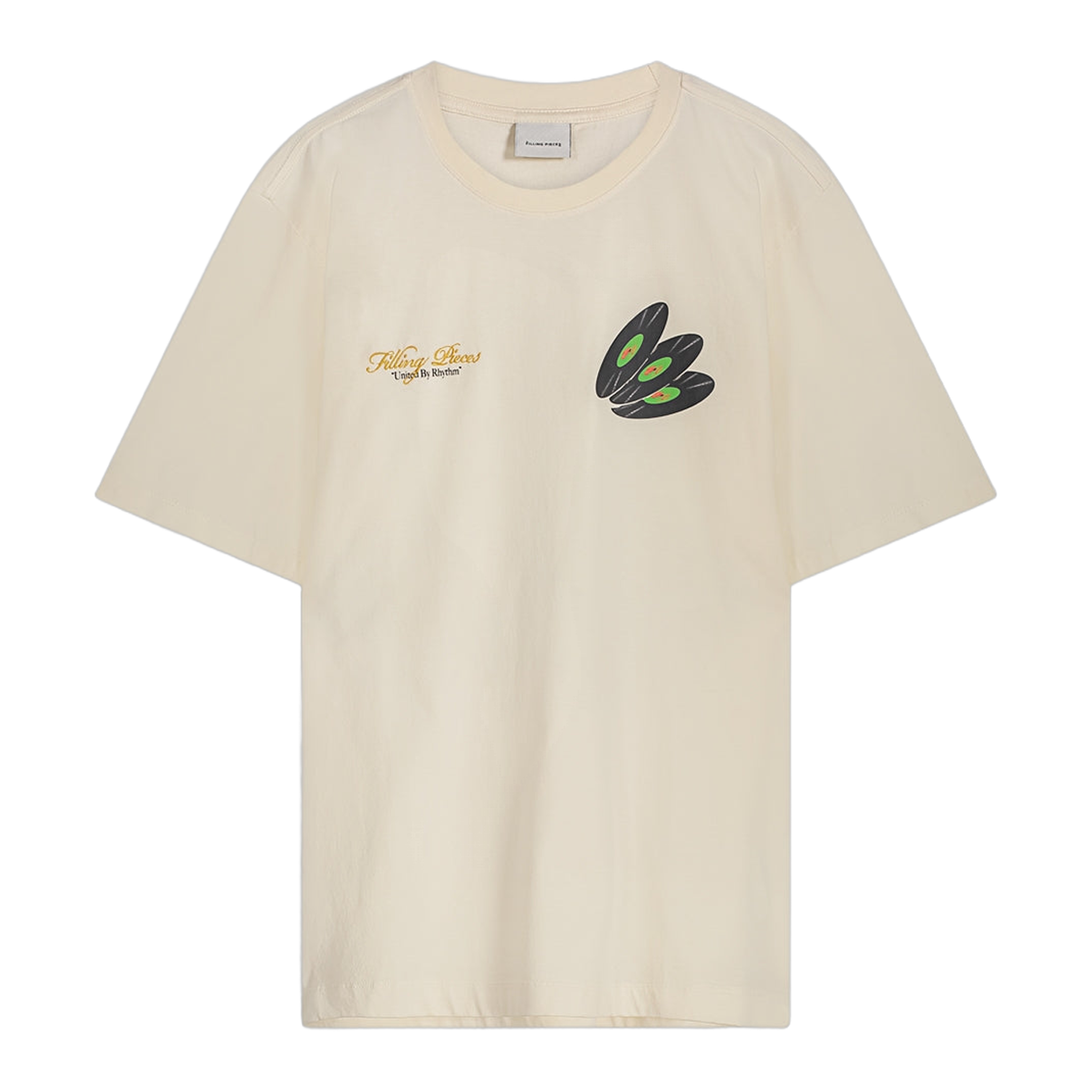 T-shirt DJ Antique White