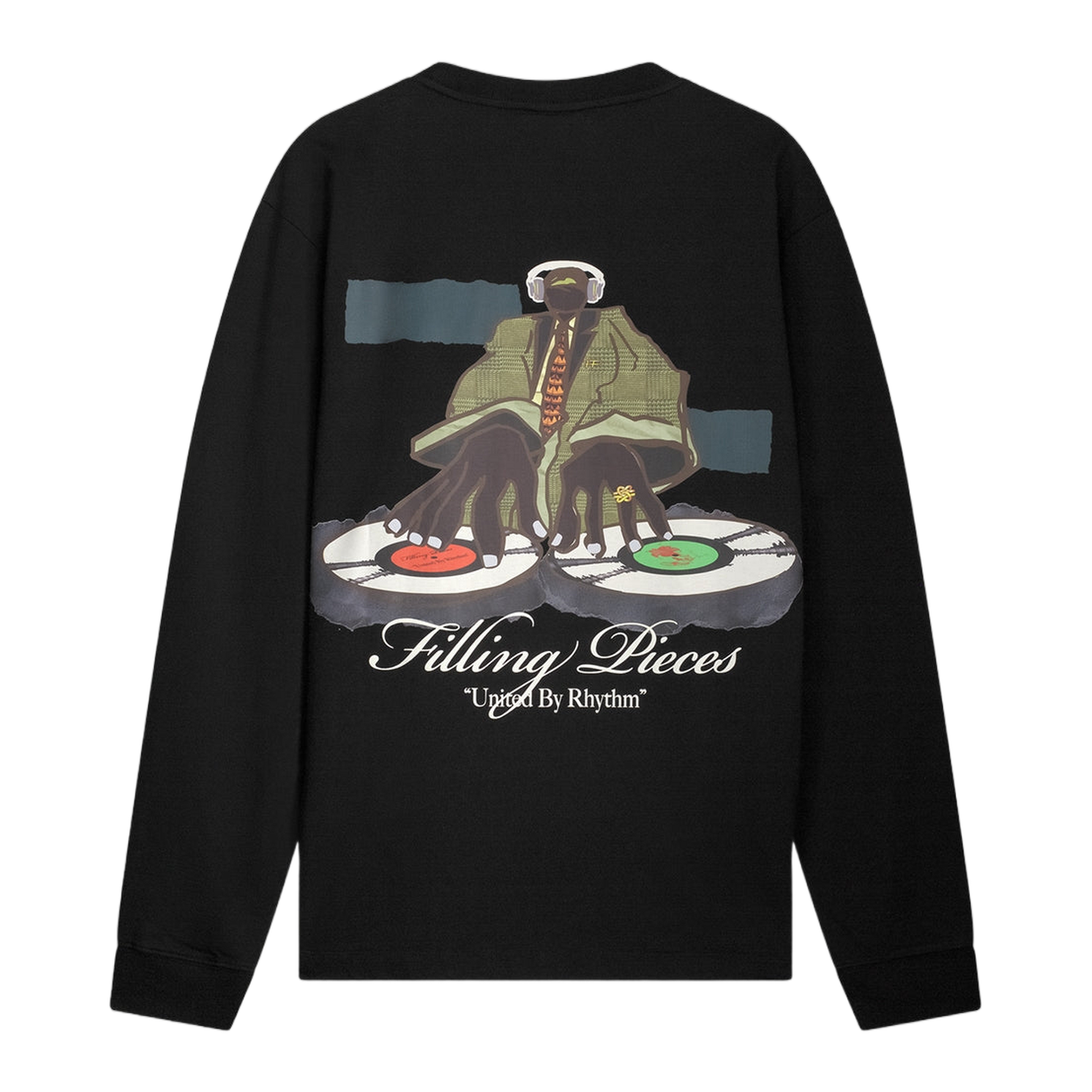 Longsleeve DJ Black