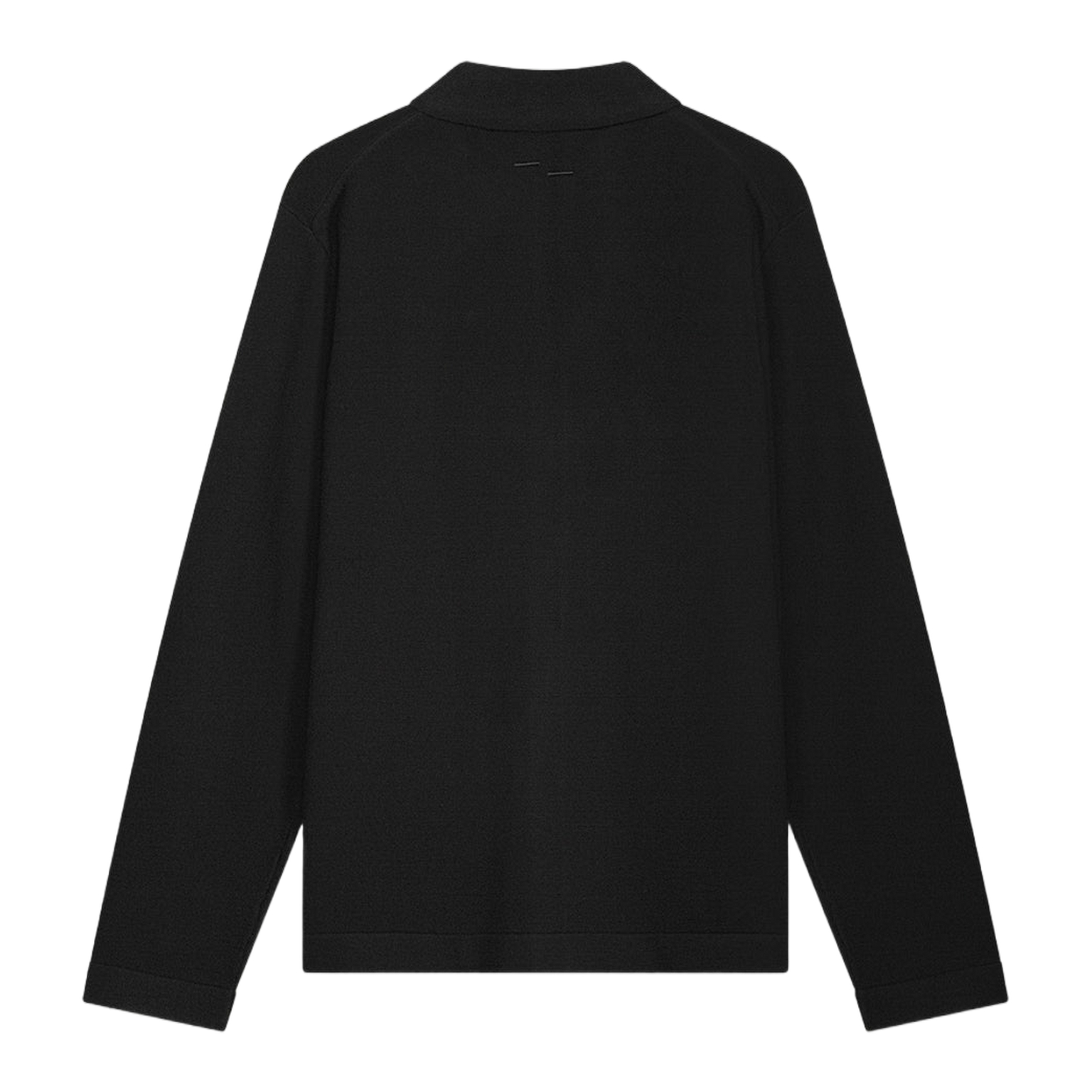 Knit Dress Shirt Black