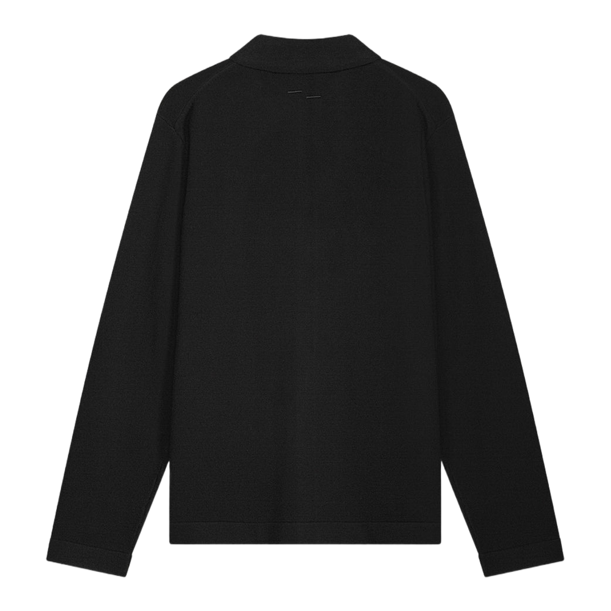 Knit Dress Shirt Black
