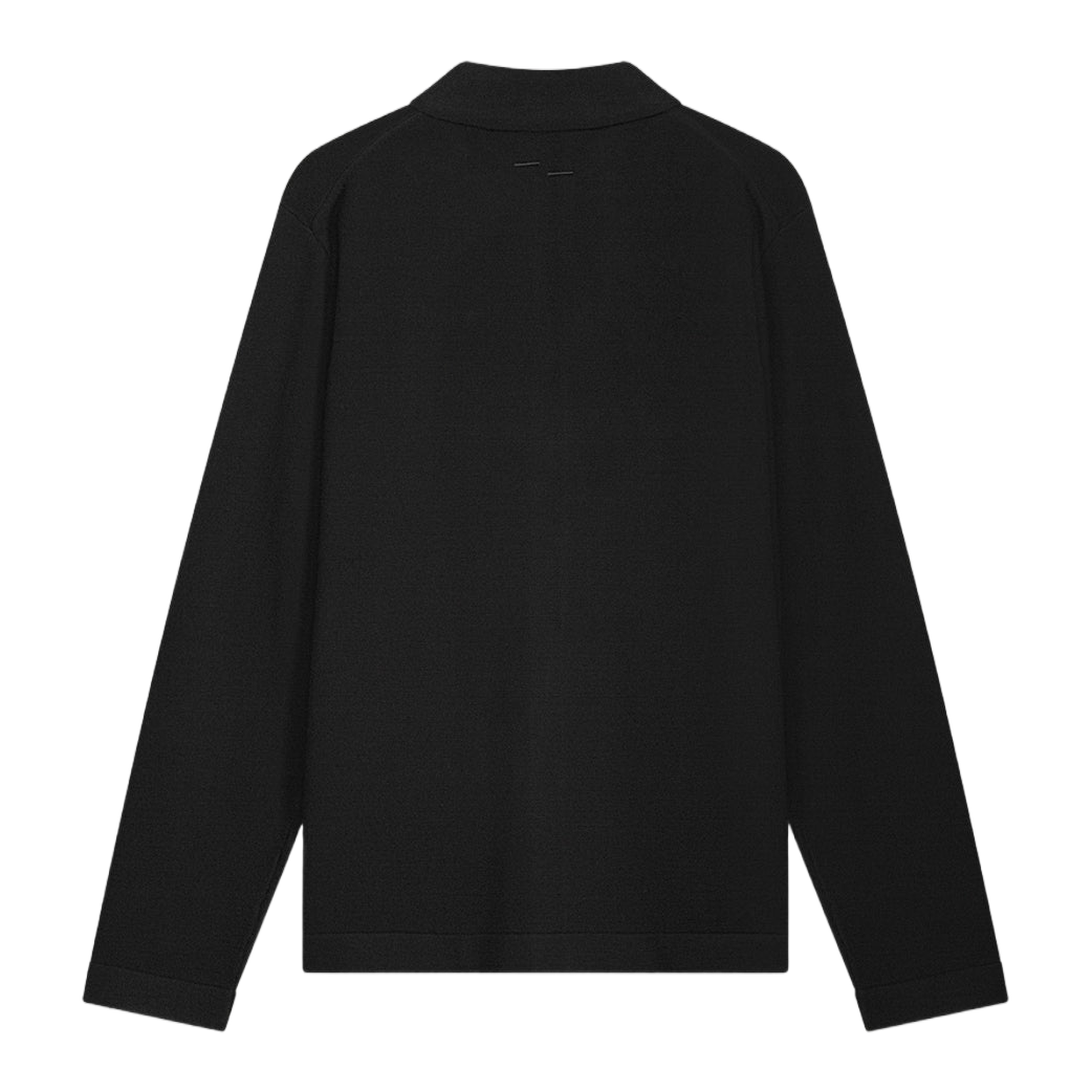 Knit Dress Shirt Black