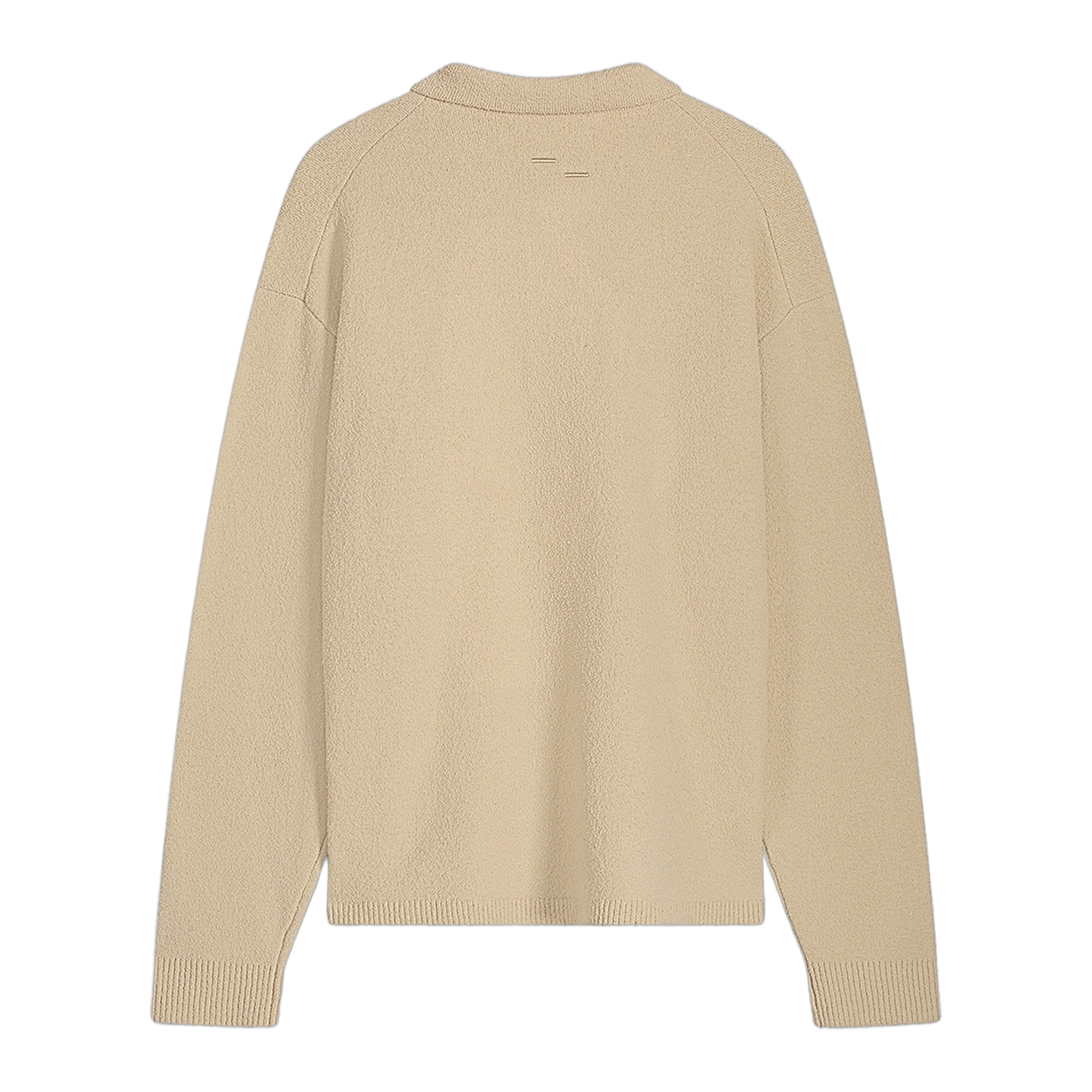 Knit Shirt Boucle Antique White